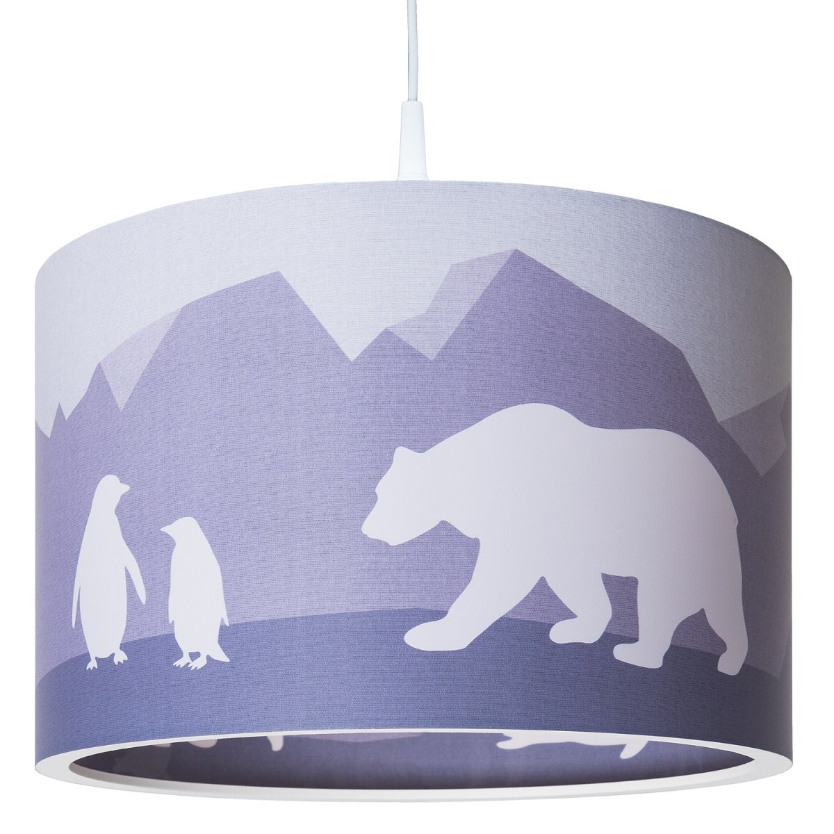 Elobra 139561 H�ngeleuchte Scandi Antarktis lila 40cm
