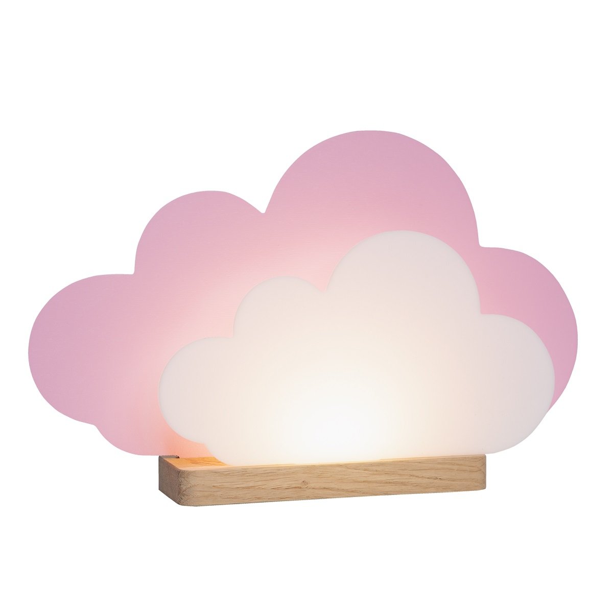 Elobra 139820 LED Tischleuchte Stecksystem W�lkchen rosa warmwei�