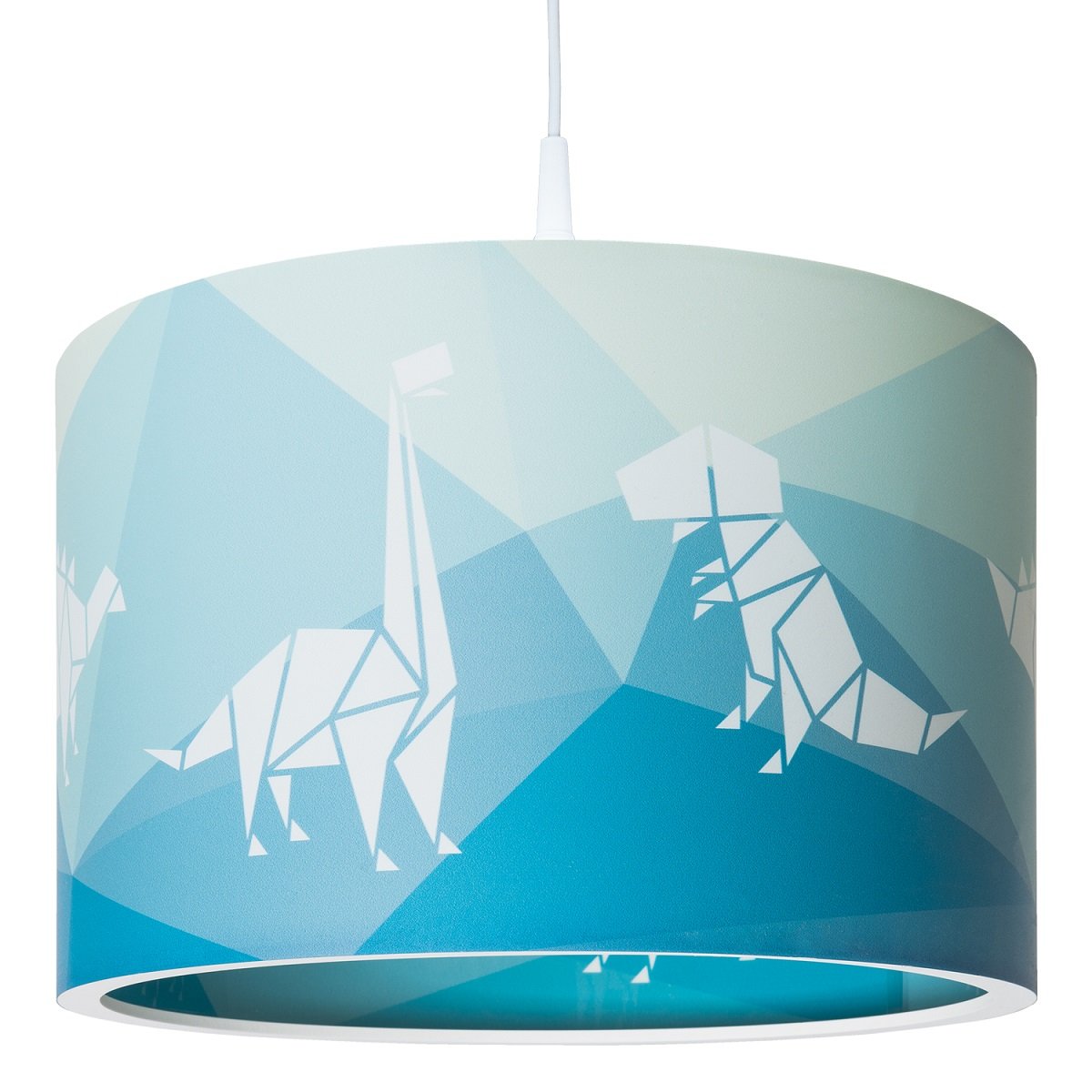 Elobra 139868 H�ngeleuchte Dinopoly blau 40cm E27