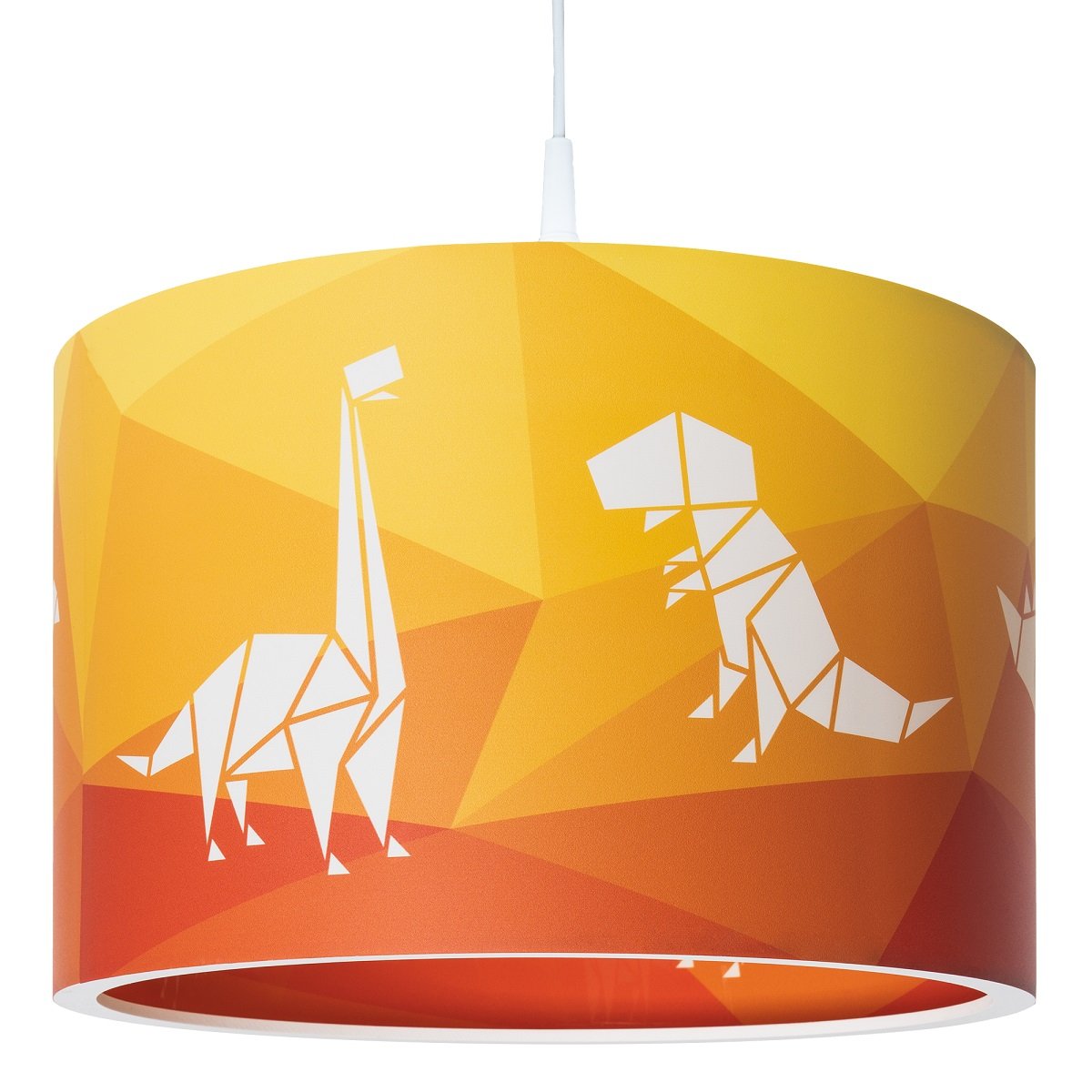Elobra 139905 H�ngeleuchte Dinopoly orange 40cm E27