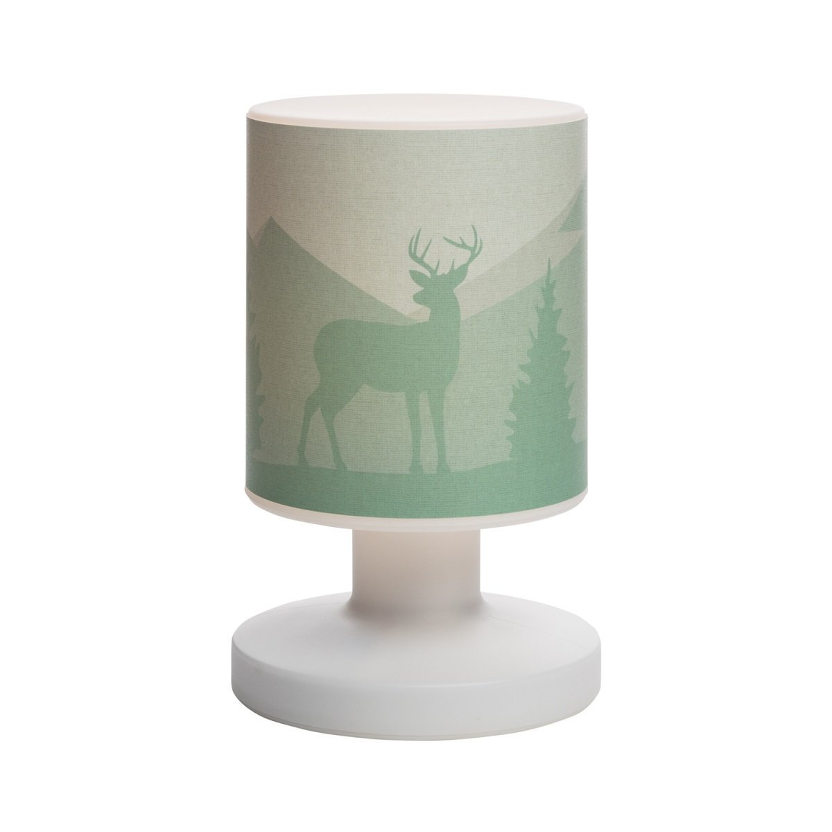 Elobra 140994 LED Tischleuchte Akkuleuchte Scandi Wald mintgr�n