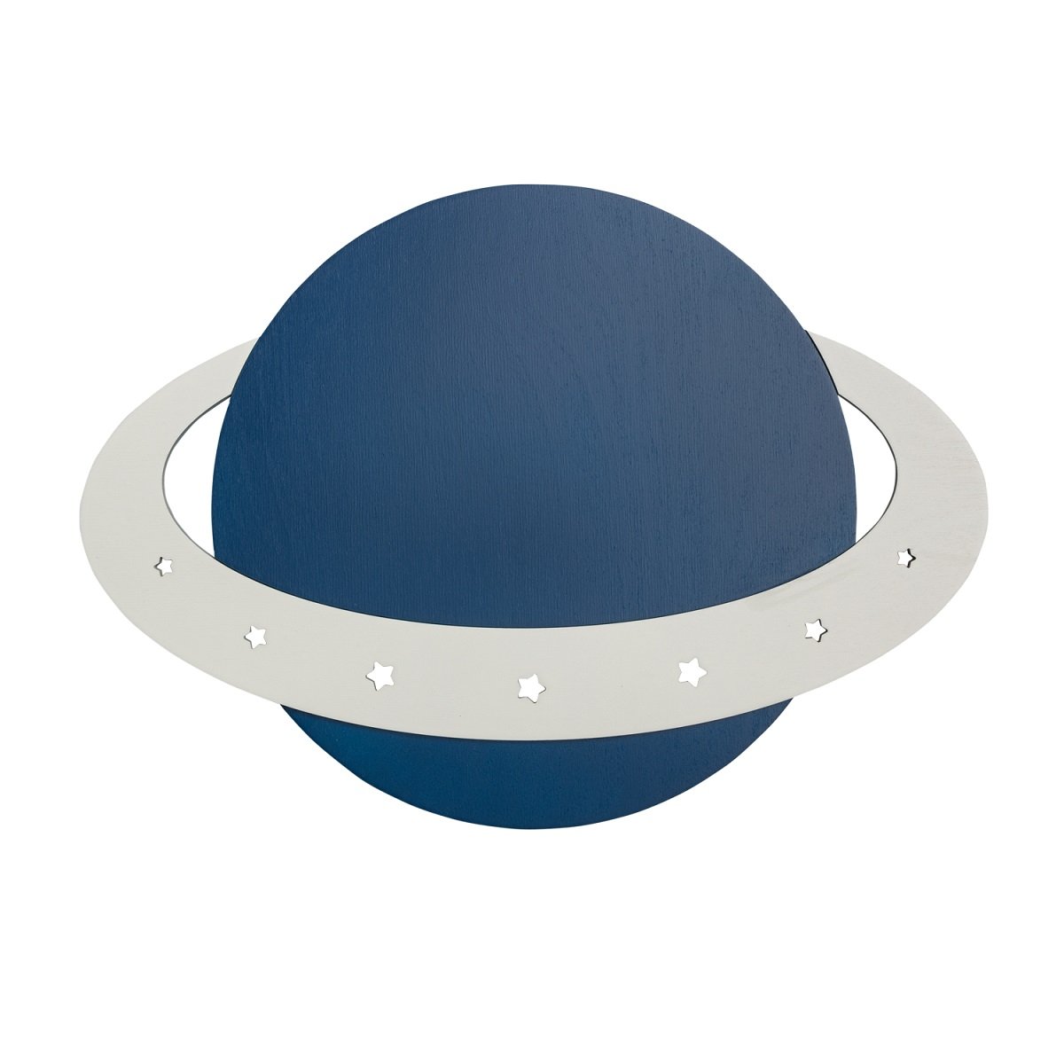Elobra 141175 LED Wandleuchte Saturn dunkelblau warmwei�