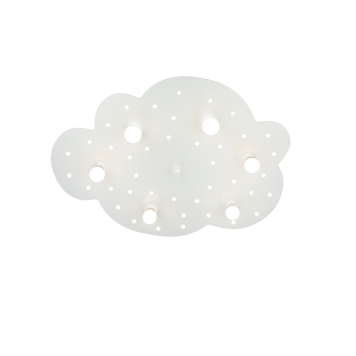 Elobra No. 125922 Deckenleuchte Wolke 6-flammig, Wei�