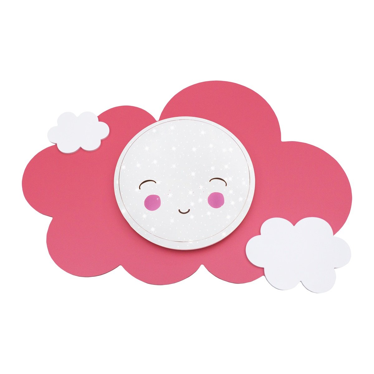 Elobra No. 137574 Deckenleuchte Wolke Starlight Smile altrosa wei�