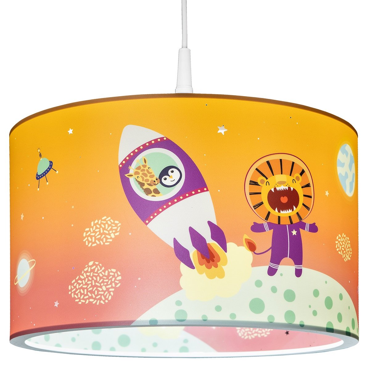 Elobra No. 137949 H�ngeleuchte Little Astronauts Escape 40 Orange