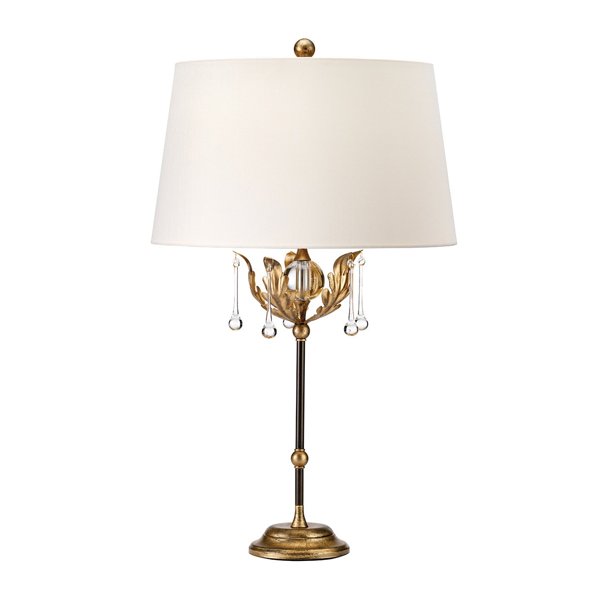 Elstead Amarilli Tischleuchte bronze Lampenschirm elfenbeinfarben 72cm
