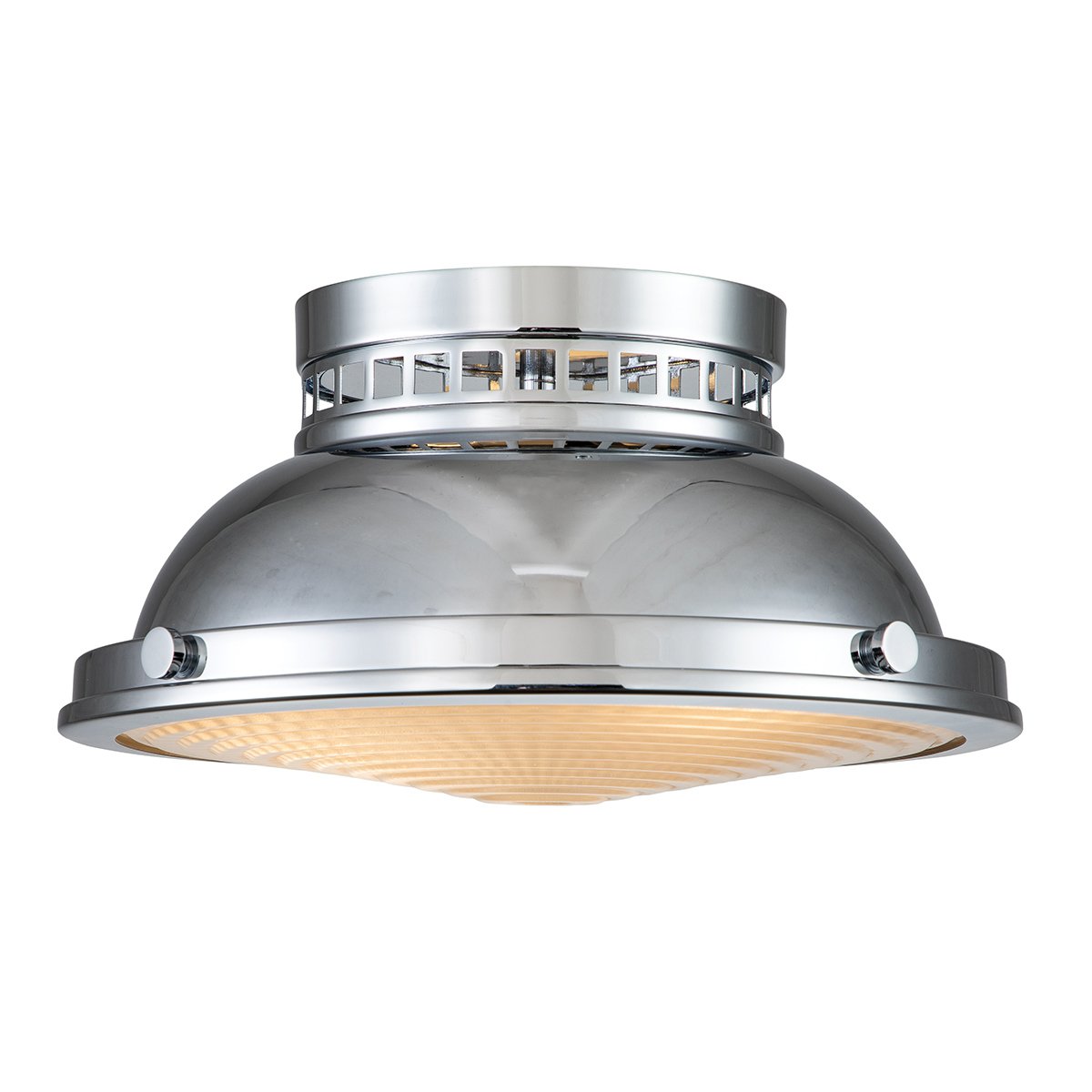 Elstead Amelia 2 Light Deckenleuchte 2-flammig chrom E27