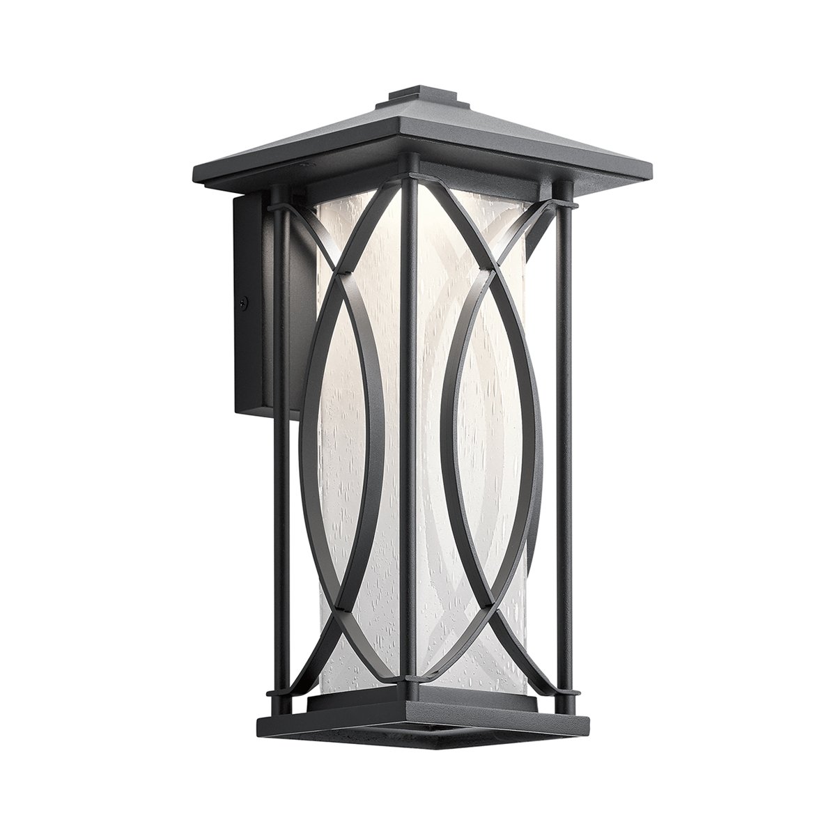 Elstead Ashbern Small Au�enwandleuchte h�ngend schwarz