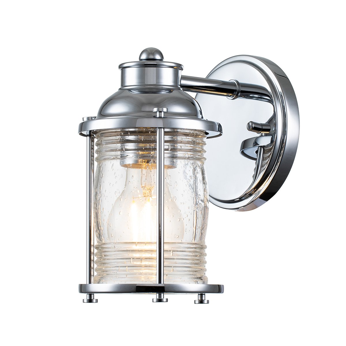 Elstead Ashland Bay Light Wandleuchte Chrom klar