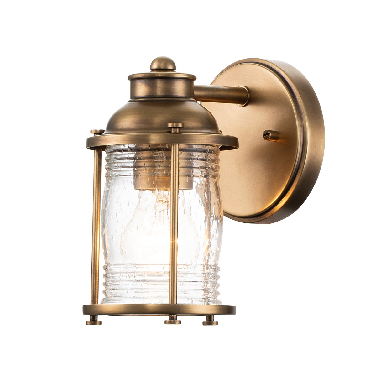 Elstead Ashland Bay Light Wandleuchte Messing klar