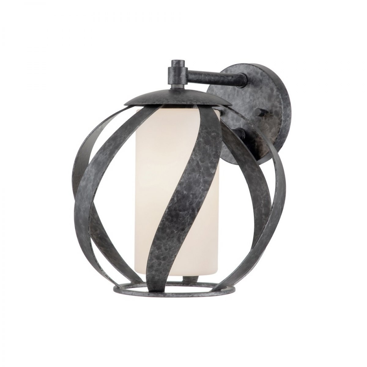 Elstead Blacksmith Au�enwandleuchte h�ngend altschwarz