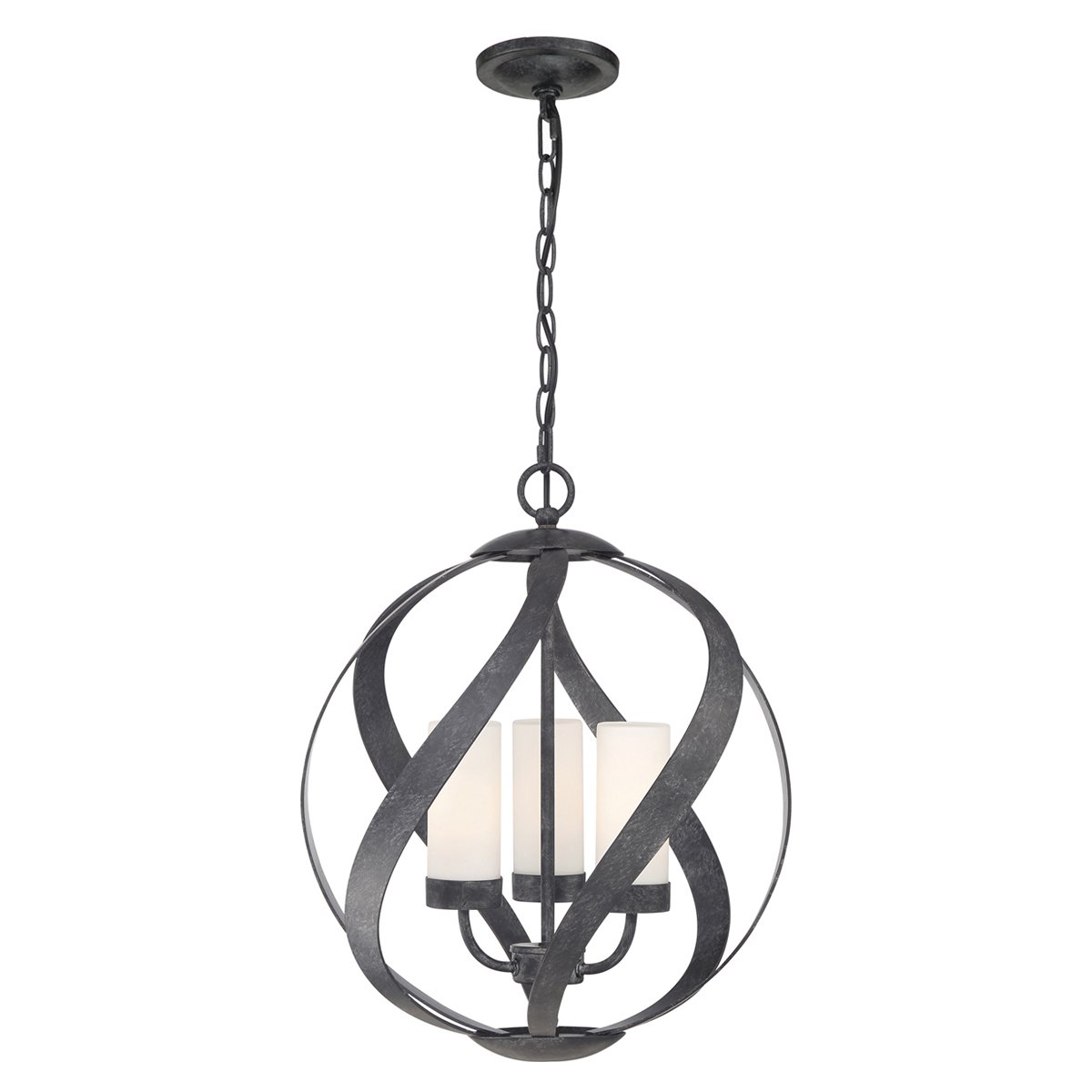 Elstead Blacksmith Kronleuchter Au�enbereich 3-flammig