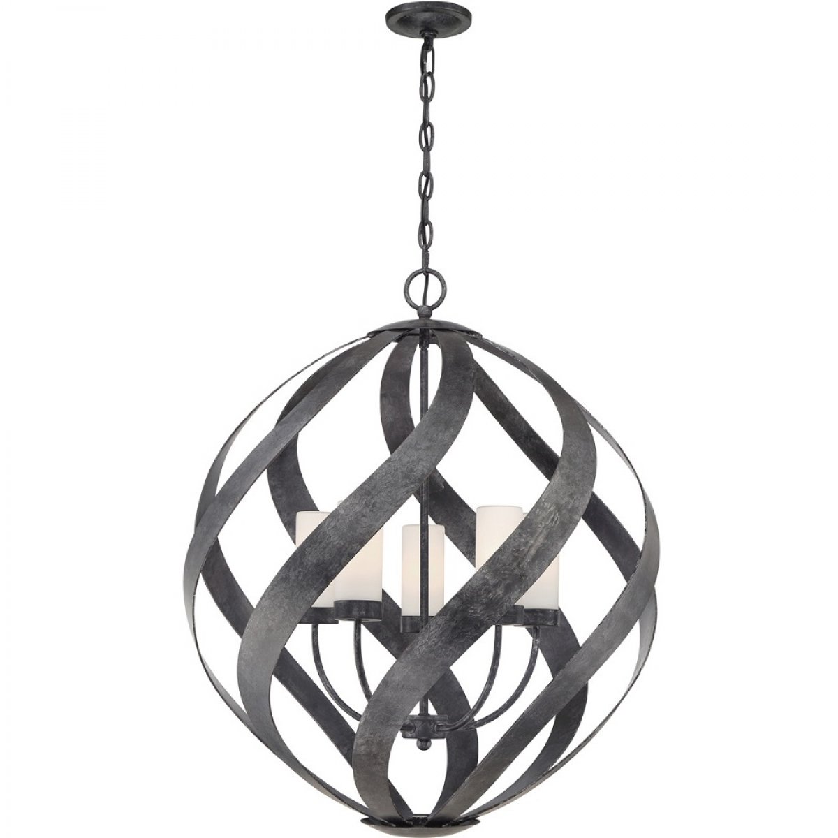 Elstead Blacksmith Kronleuchter Au�enbereich 5-flammig