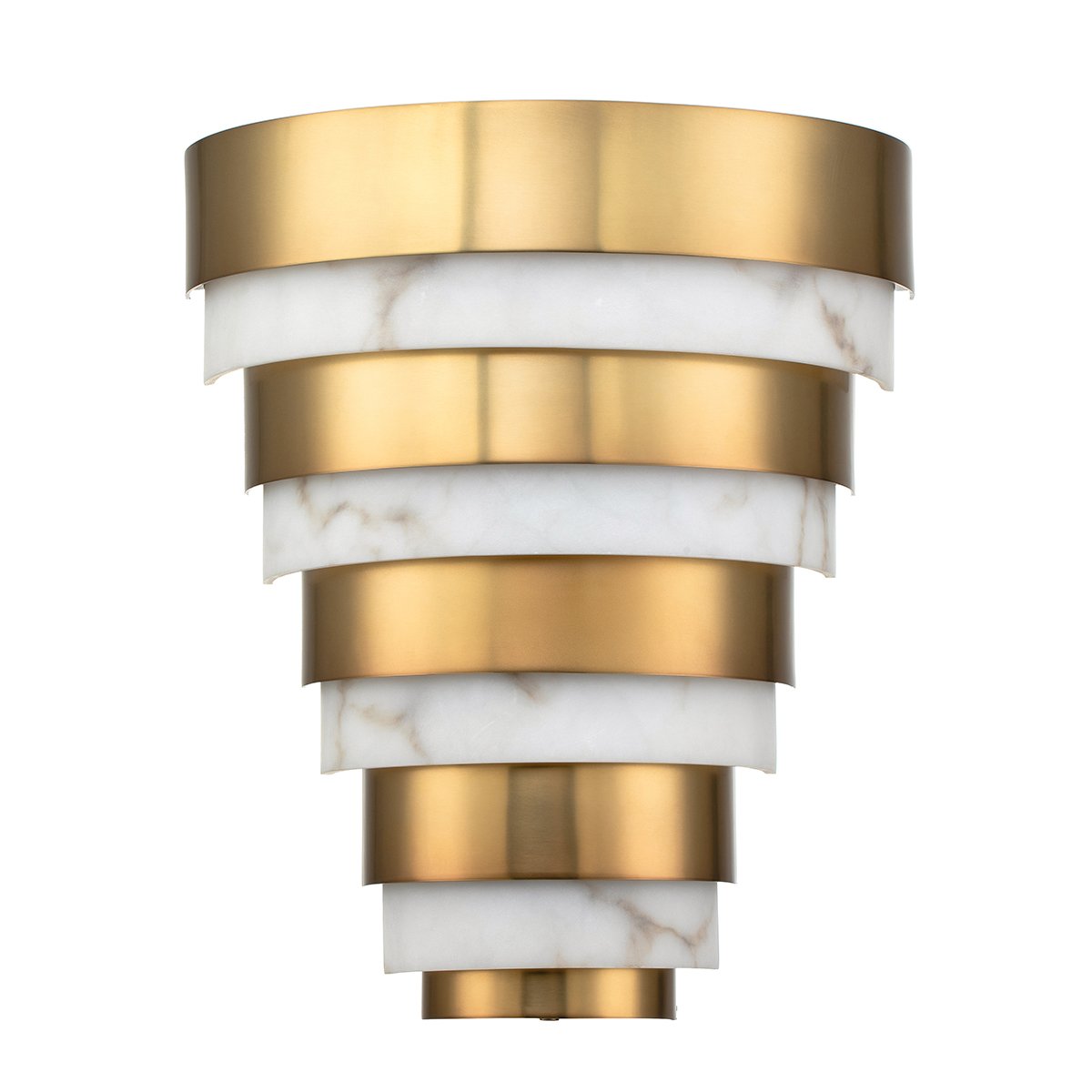 Elstead Echelon LED Wandleuchte Messing 3000K