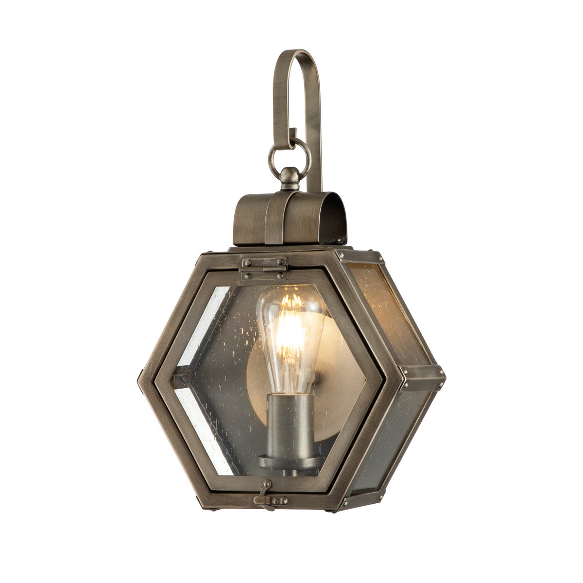 Elstead Elstead Heath Small  Au�enwandleuchte Messing poliert