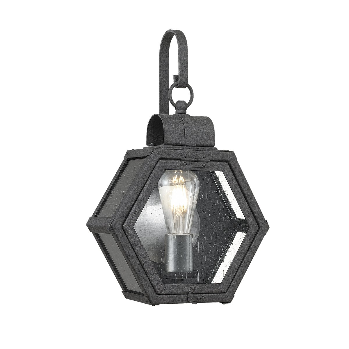 Elstead Elstead Heath Small Au�enwandleuchte schwarz klar