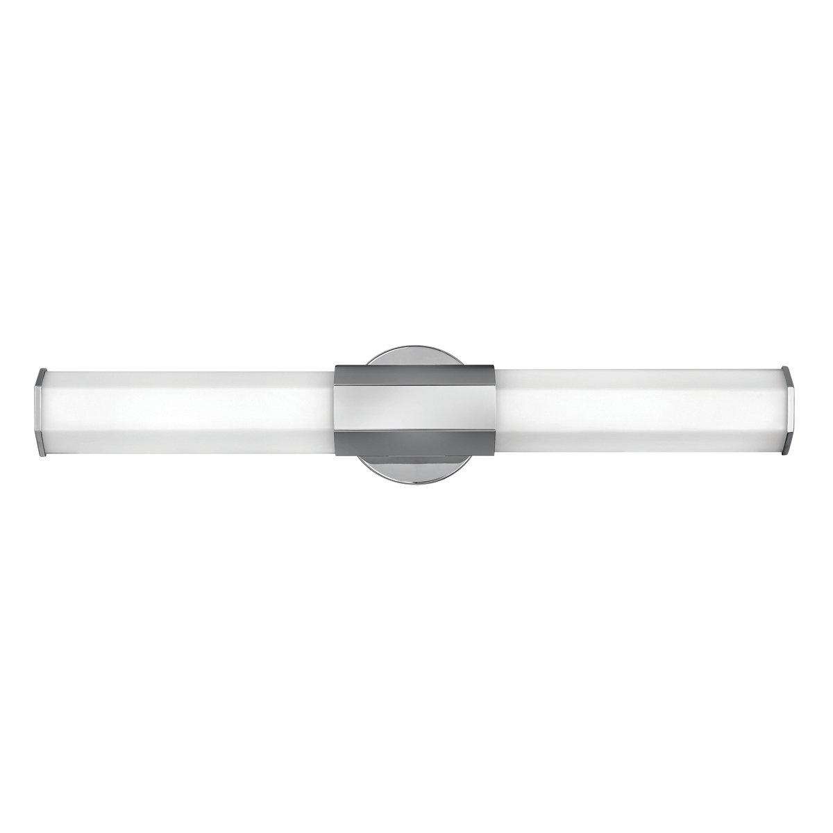 Elstead Facet Dual LED Wandleuchte chrom opal