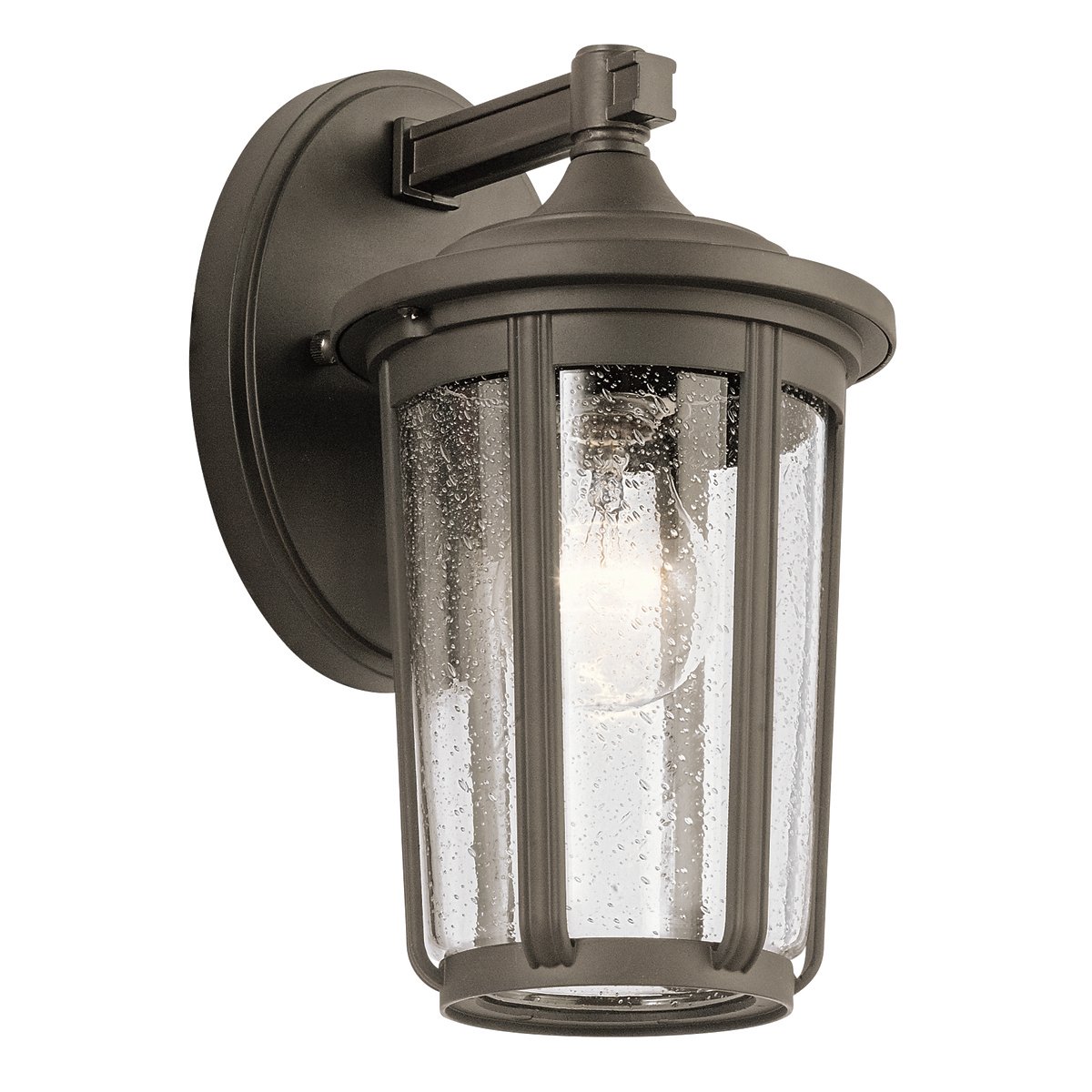 Elstead Fairfield Medium Au�enwandleuchte h�ngend bronze klar
