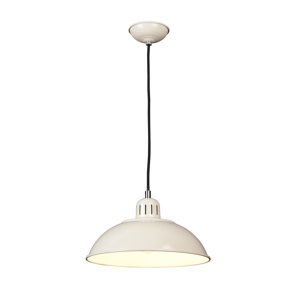 Elstead Franklin H�ngeleuchte Creme 1-flammig cremefarben 30cm