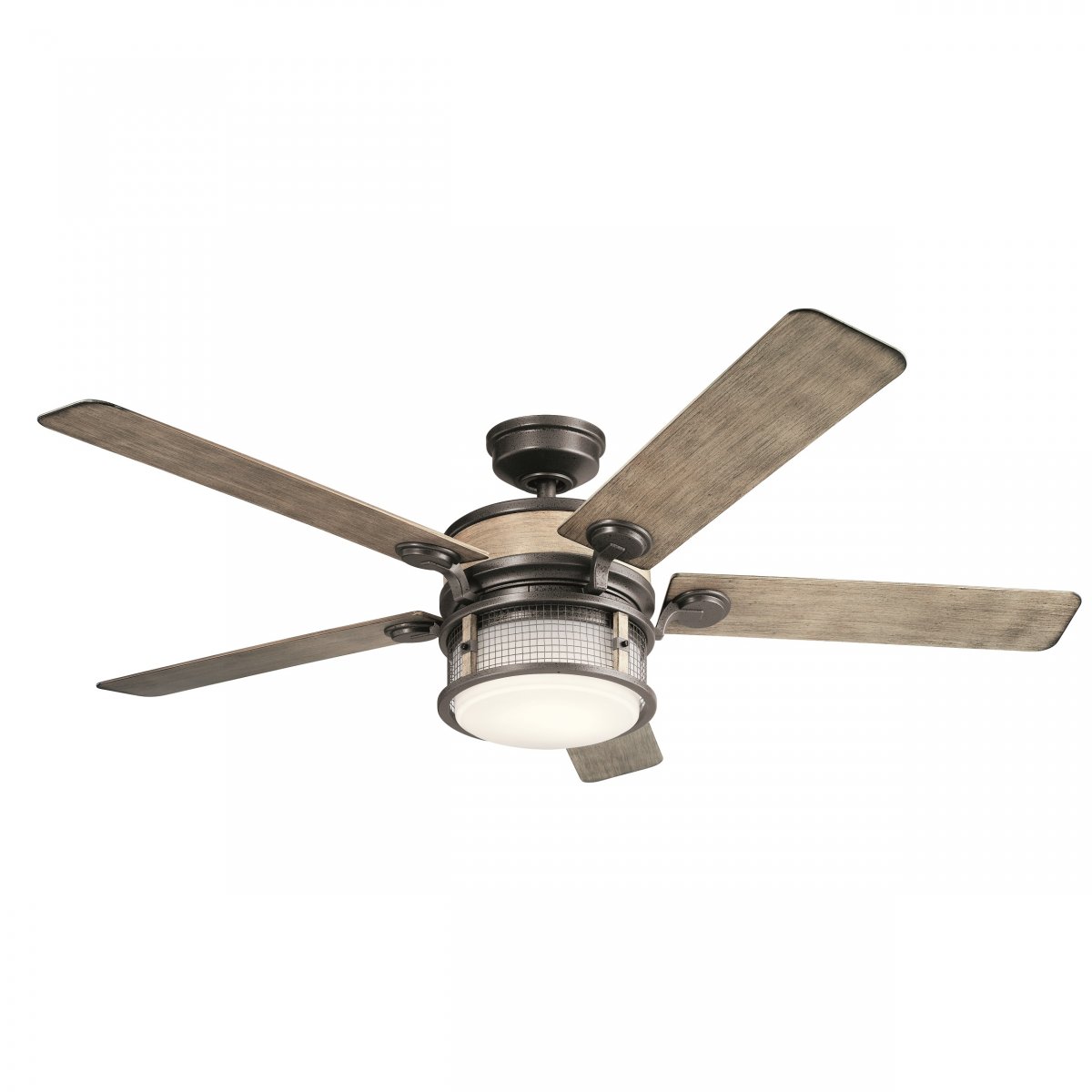 Elstead Lighting Ahrendale Deckenventilator LED Eisen