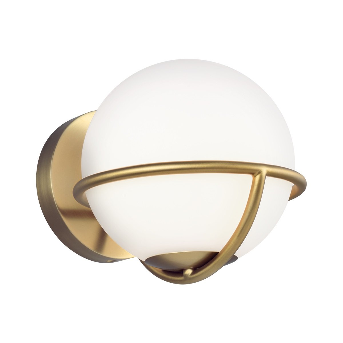 Elstead Lighting Apollo 1-Light Wandleuchte 1-flammig G9 Messing matt