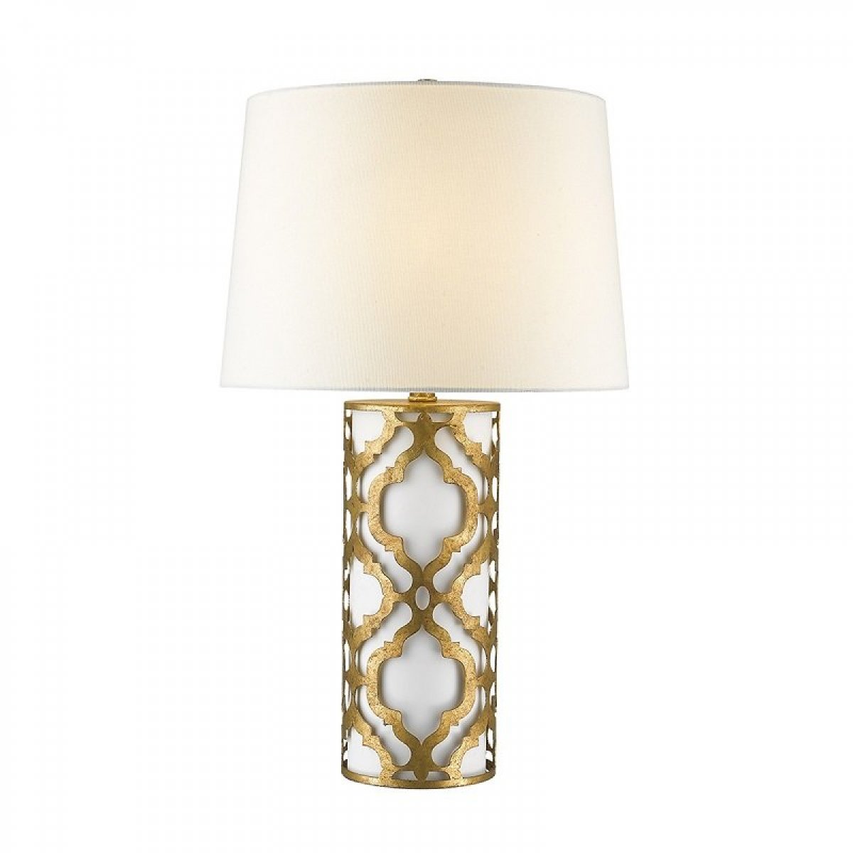 Elstead Lighting Arabella 1-Light Tischleuchte Gold 1-flammig E27 70cm