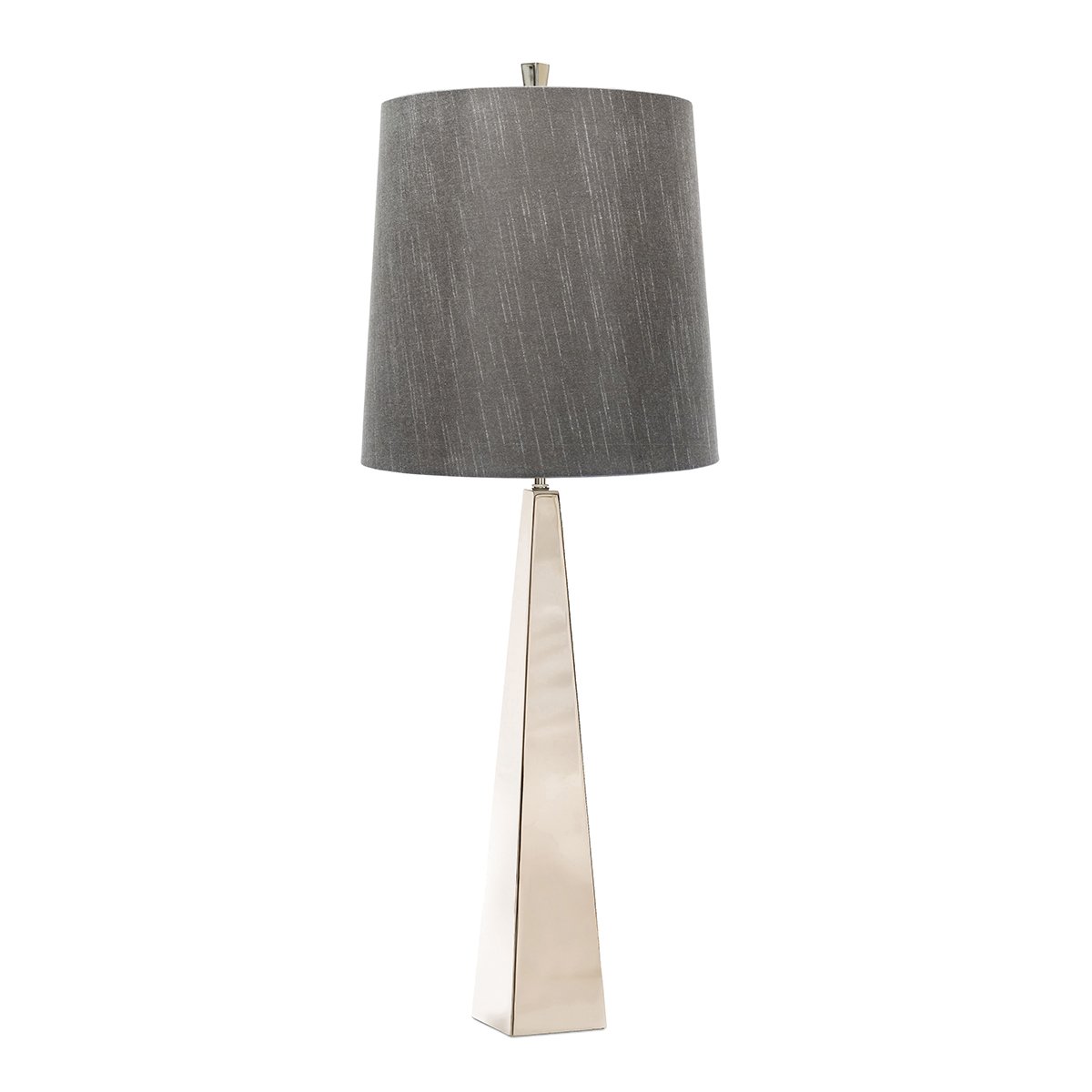 Elstead Lighting Ascent 1-Light Tischleuchte Nickel poliert 1-flammig E27 79cm