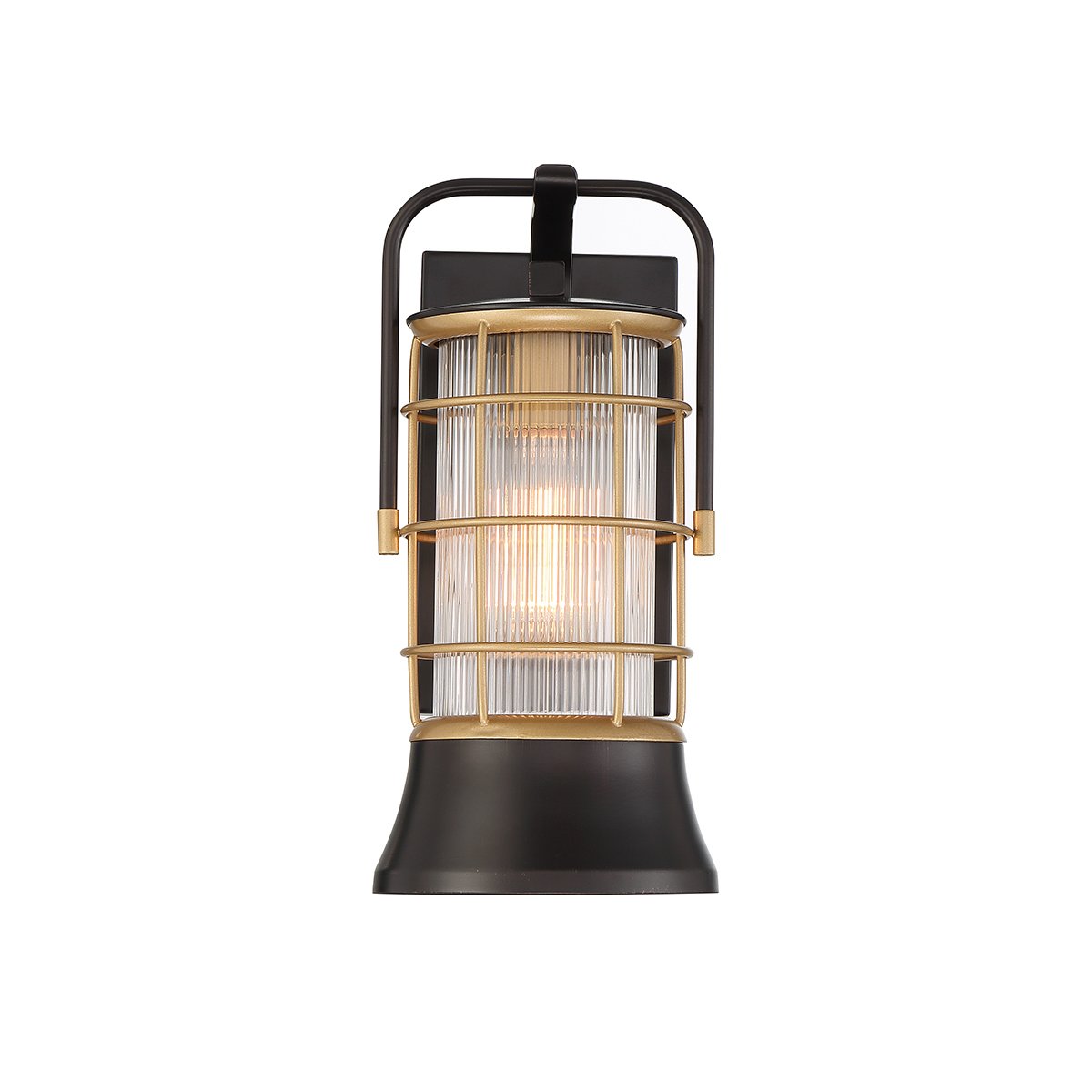 Elstead Lighting Au�enwandleuchte Rivamar 335mm schwarz gold E27