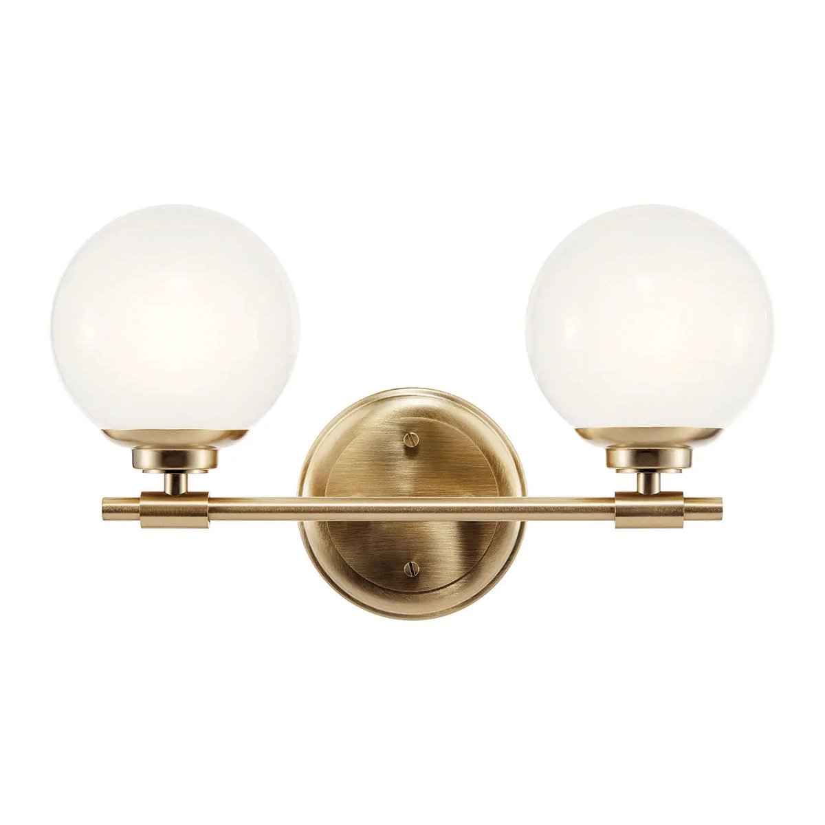Elstead Lighting Benno Wandleuchte 2-flammig Champagnerbronze