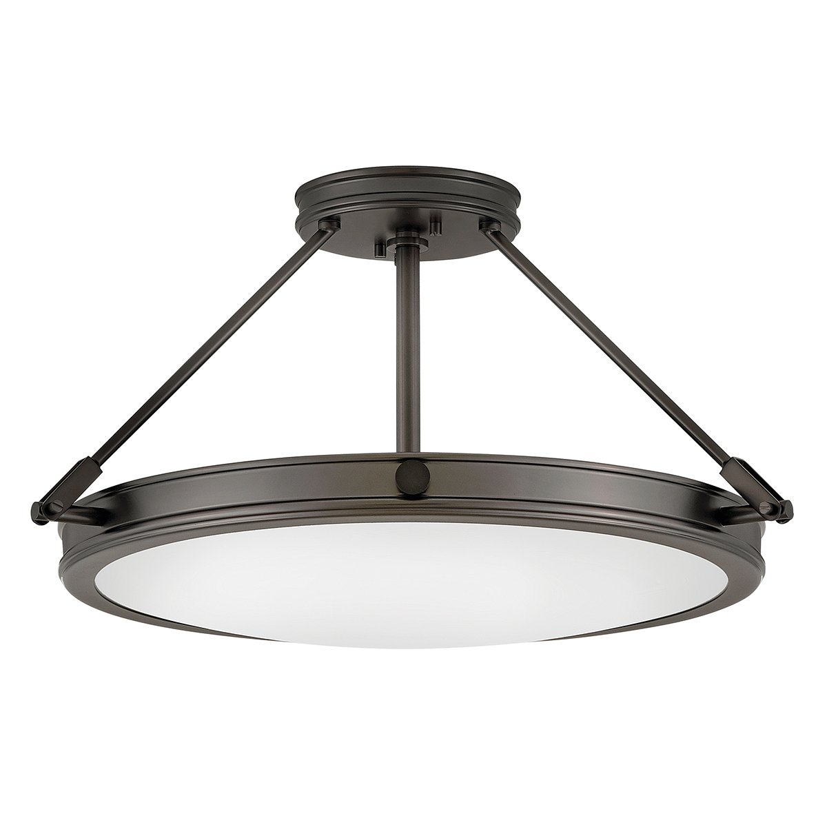 Elstead Lighting Collier 4-Light Deckenleuchte 4-flammig Schwarzoxid E14