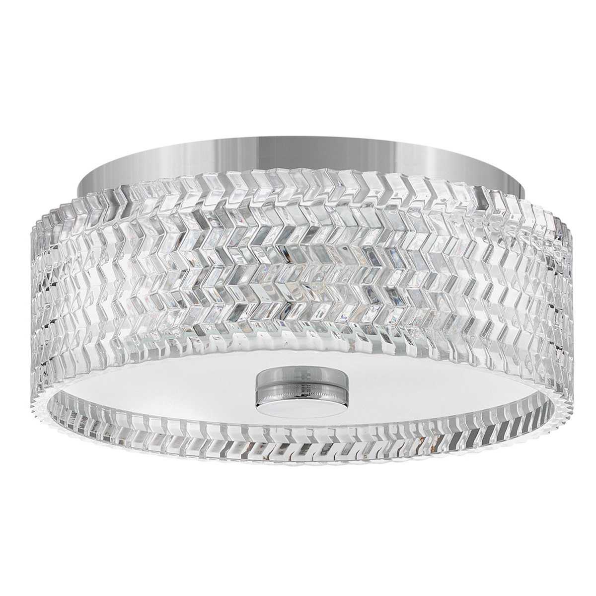 Elstead Lighting Elle Deckenleuchte 2-flammig 30cm Chrom