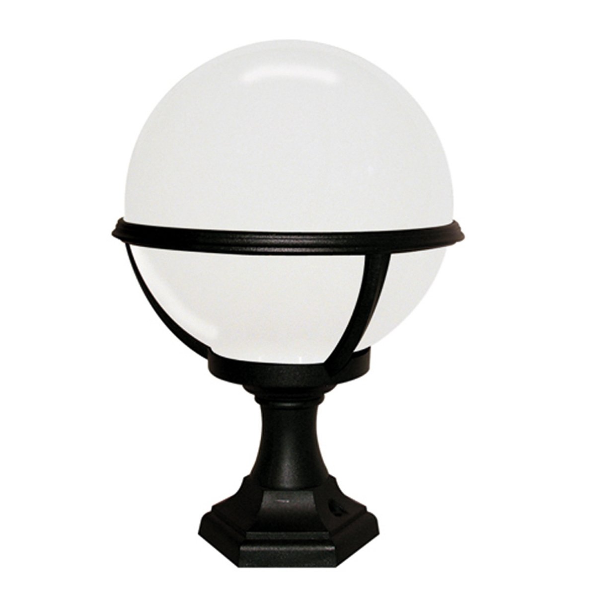 Elstead Lighting Glenbeigh Outdoor 1-Light Bodenleuchte Schwarz IP44