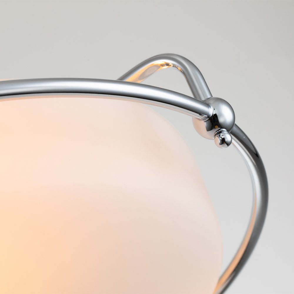 BANKAMP Grand Opal Deckenleuchte Aluminium 32 Cm