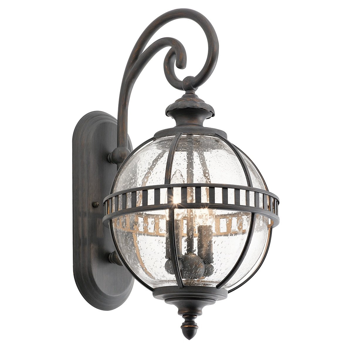 Elstead Lighting Halleron 2-Light Wandleuchte 2-flammig E14 Londonderry IP44