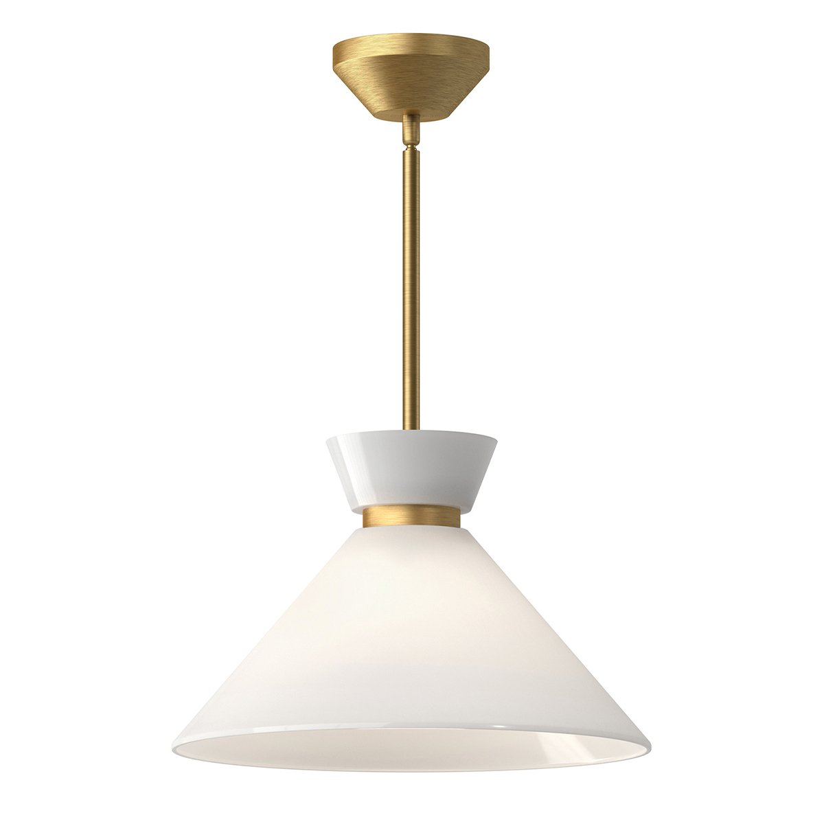 Elstead Lighting Halston Pendelleuchte 1-flammig Geb�rstetes Gold