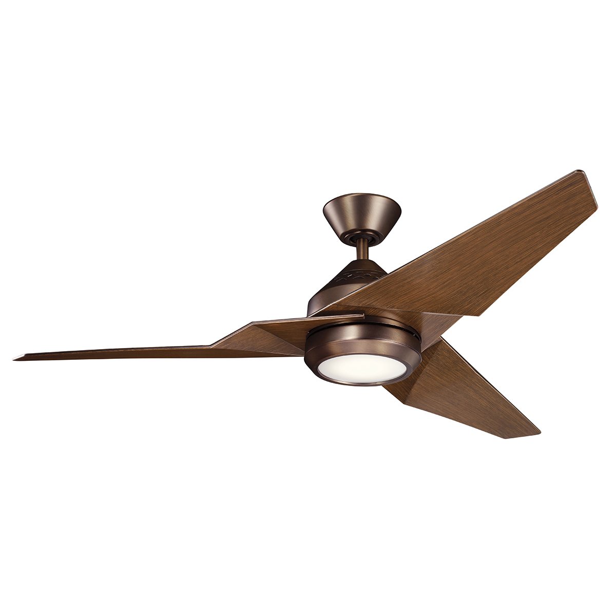 Elstead Lighting Jade Deckenventilator LED Bronze Walnuss