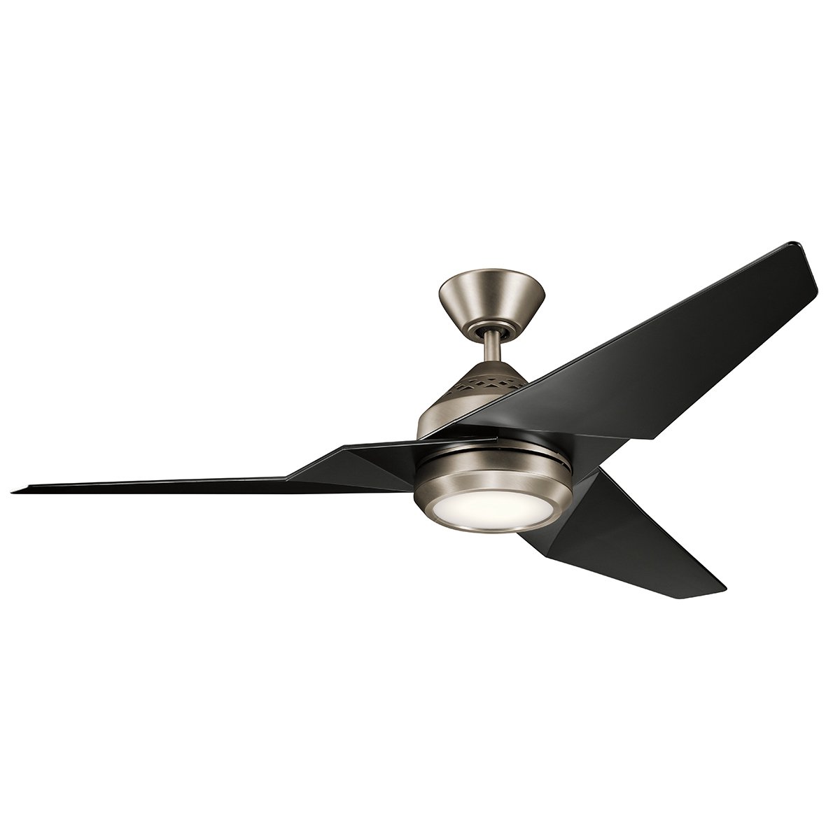 Elstead Lighting Jade Deckenventilator LED Zinn Schwarz