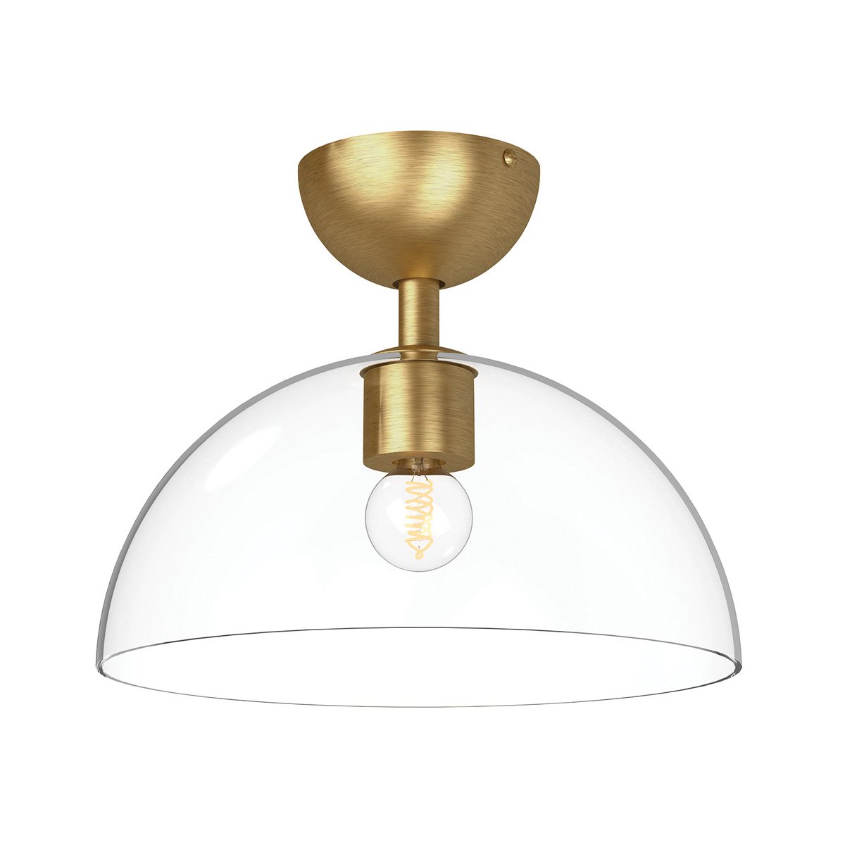 Elstead Lighting Jude Deckenleuchte 1-flammig Geb�rstetes Gold