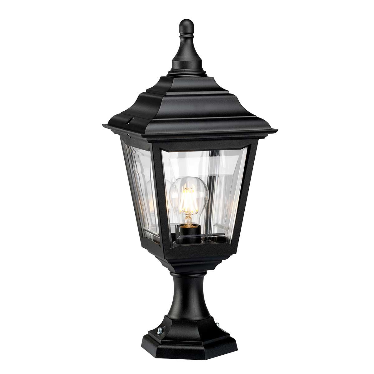 Elstead Lighting Kerry Outdoor Pollerleuchte 44cm Schwarz E27 IP44