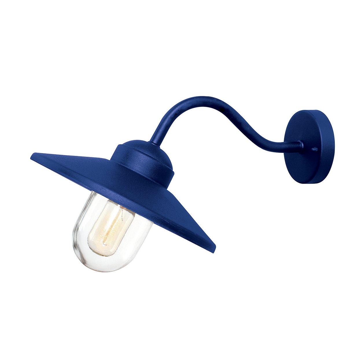 Elstead Lighting Klampenborg Wandleuchte 1-Light Blau IP44 E27