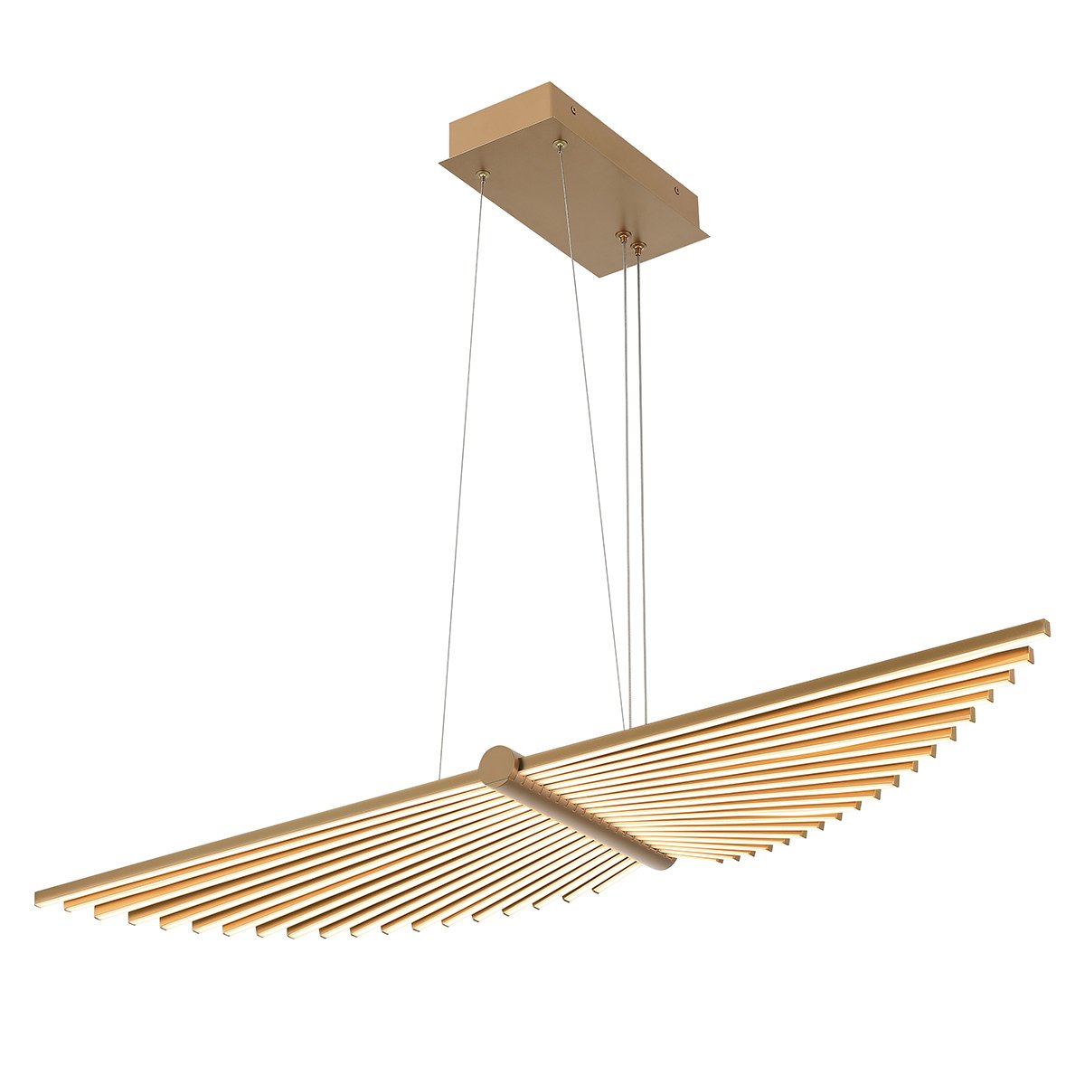 Elstead Lighting Kronleuchter SERAPH mattgold 3000K