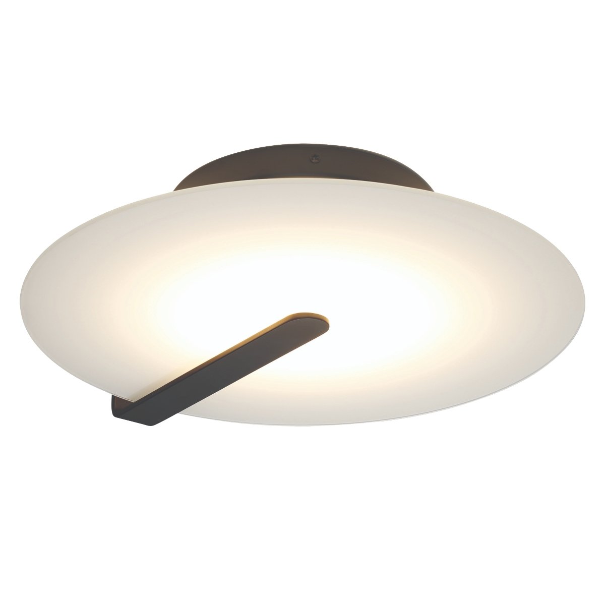 Elstead Lighting LED Decken- und Wandleuchte Nuvola Mattschwarz 3000K