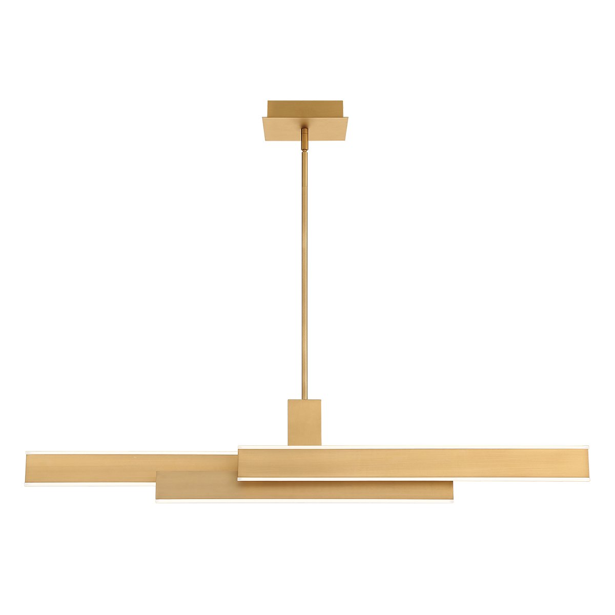 Elstead Lighting LED Pendelleuchte Cameno linear Gold 3000K