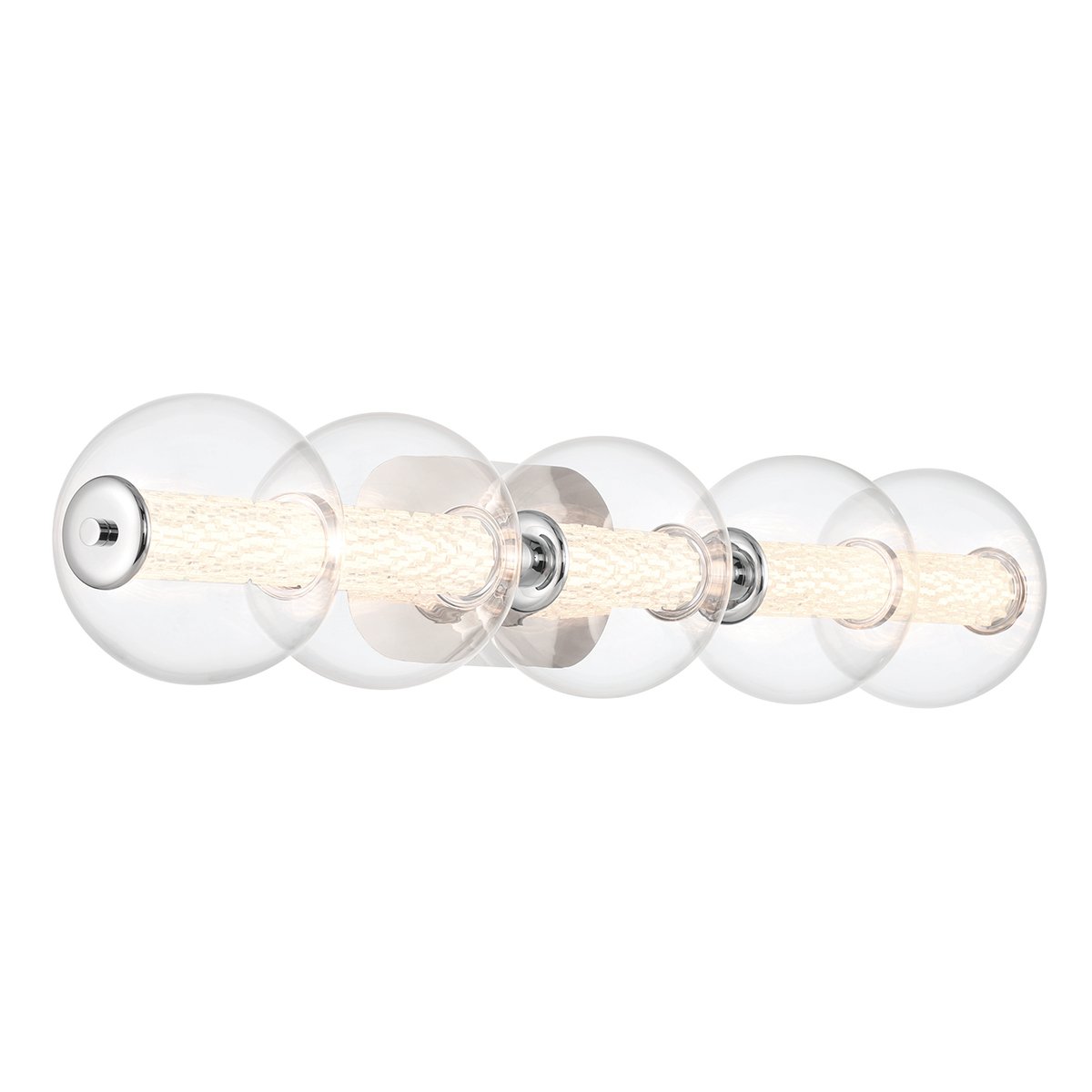 Elstead Lighting LED Wandleuchte Atomo 5-flammig Chrom poliert 3000K