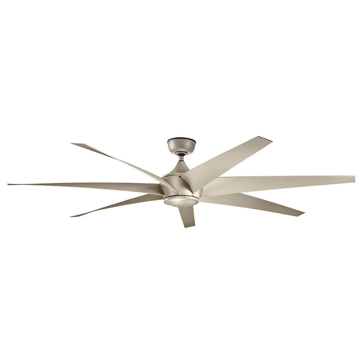 Elstead Lighting Lehr Deckenventilator Silber