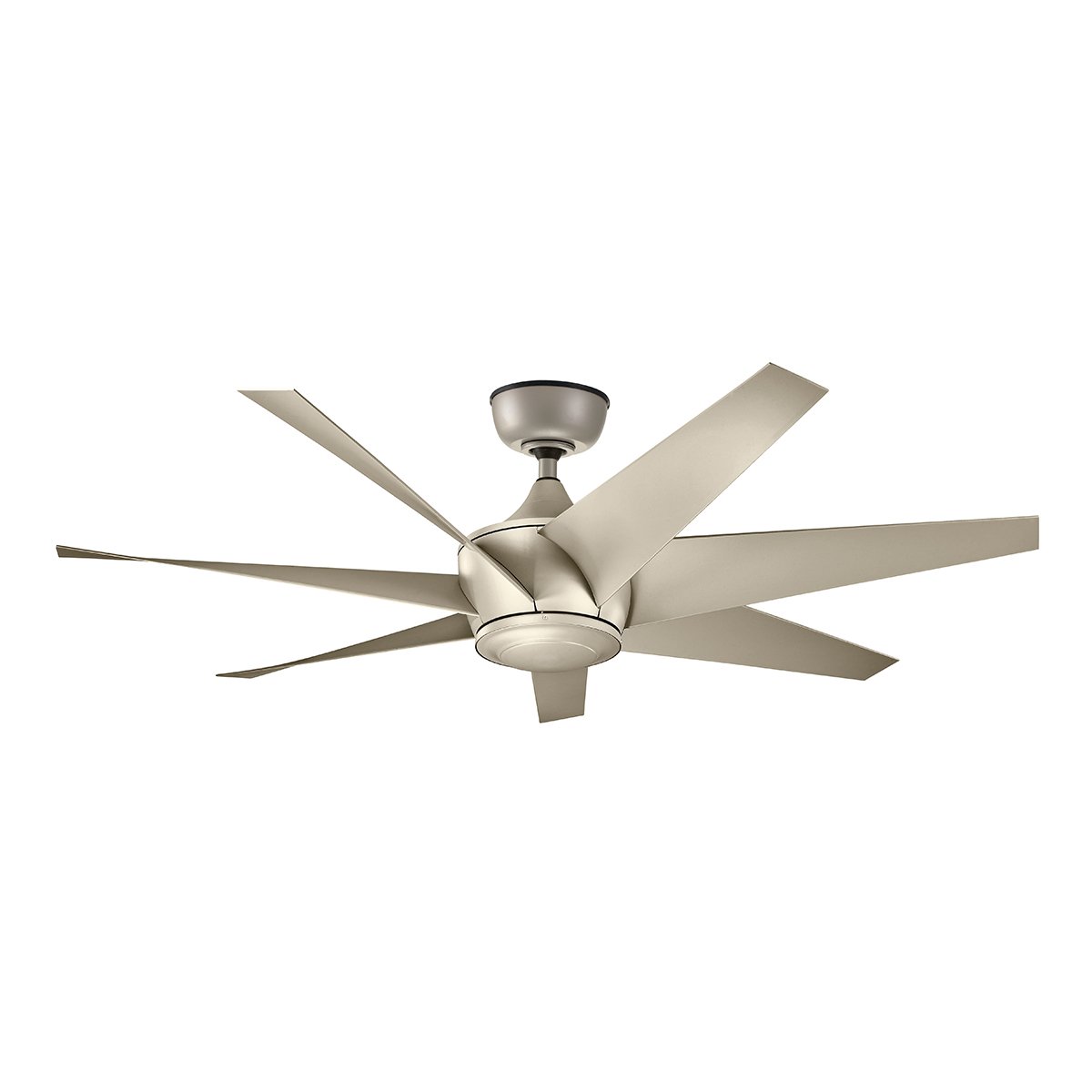 Elstead Lighting Lehr ll Deckenventilator Silber