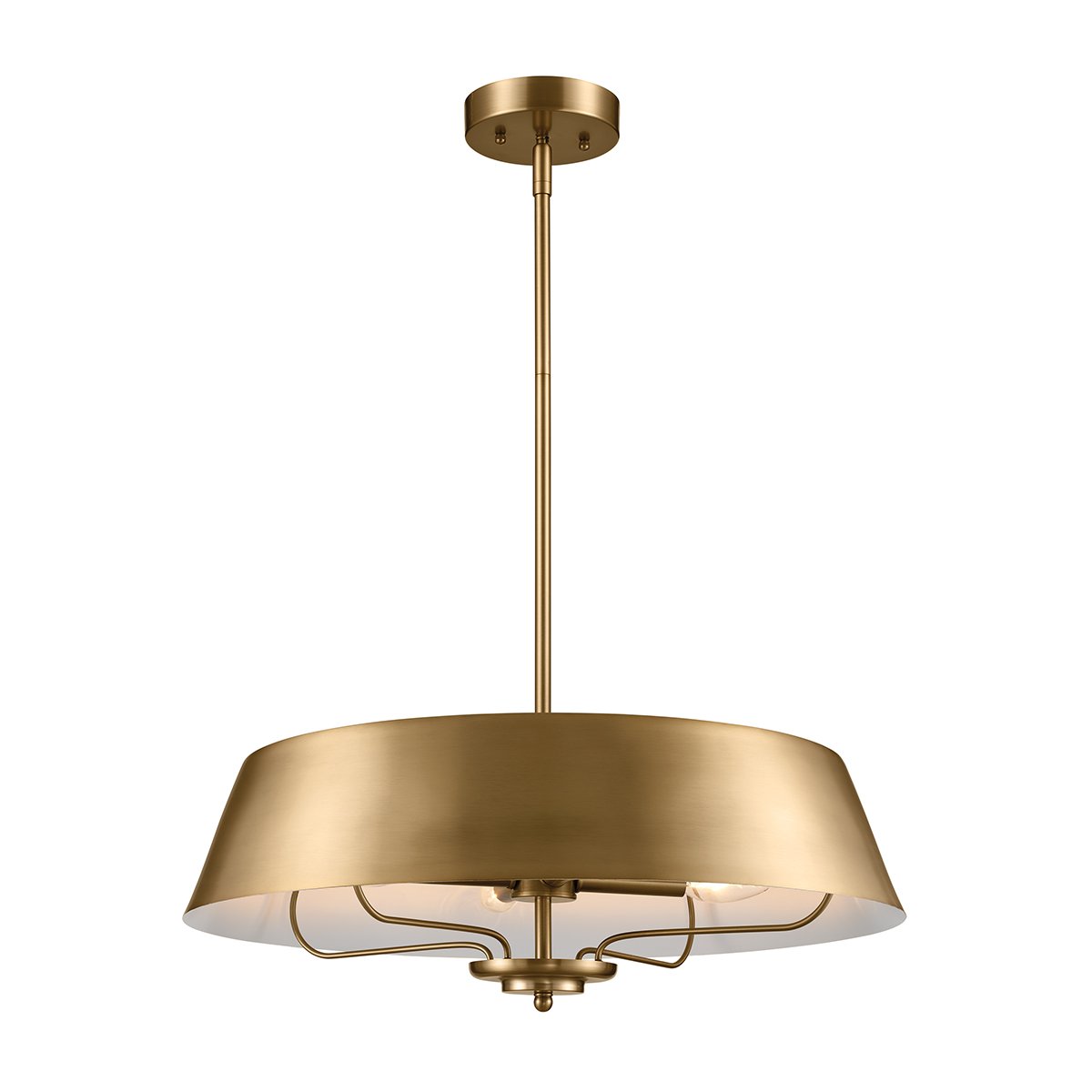 Elstead Lighting Luella Pendelleuchte Duo-Mount 4-Light Messing E14