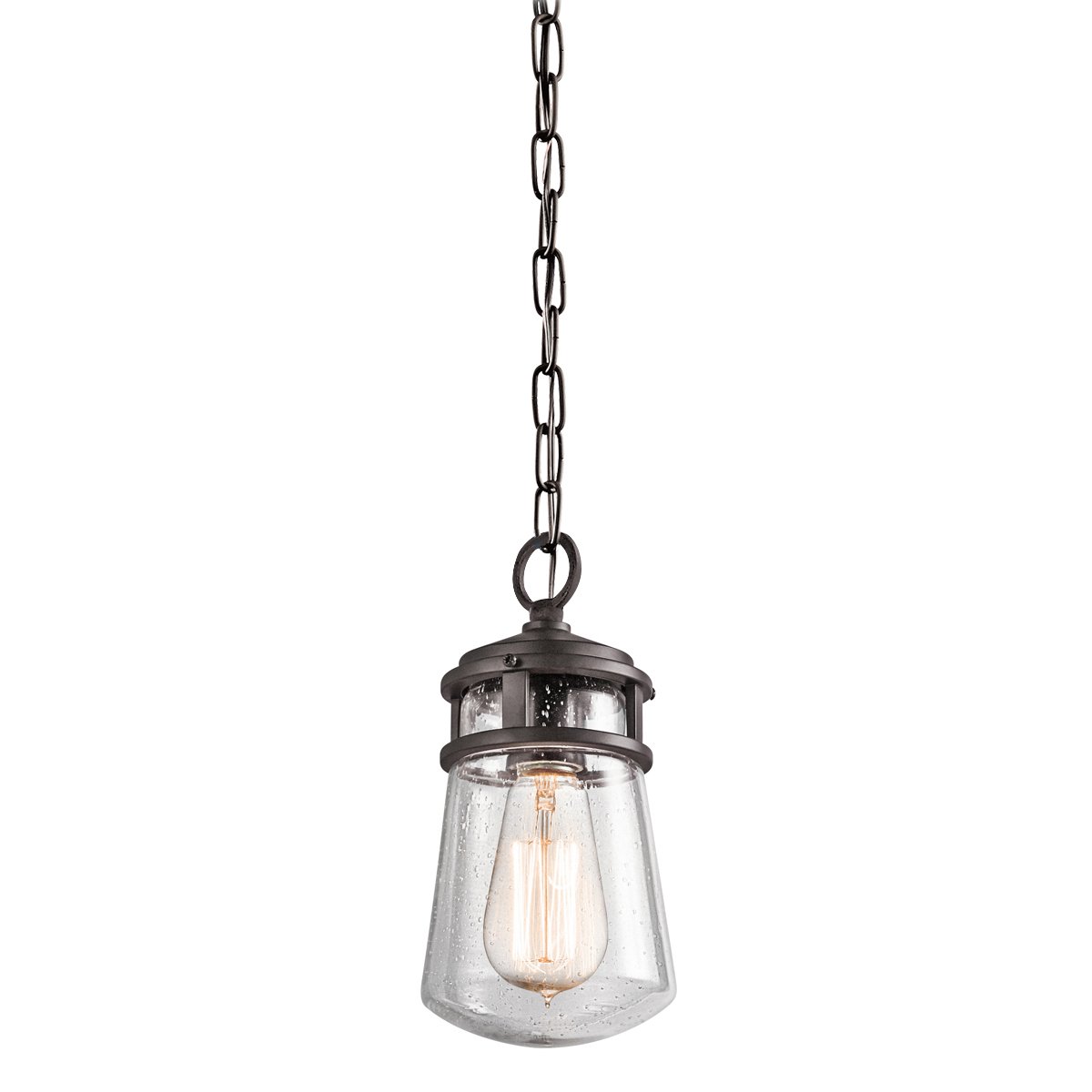 Elstead Lighting Lyndon Outdoor 1-Light Pendelleuchte Bronze E27 IP44