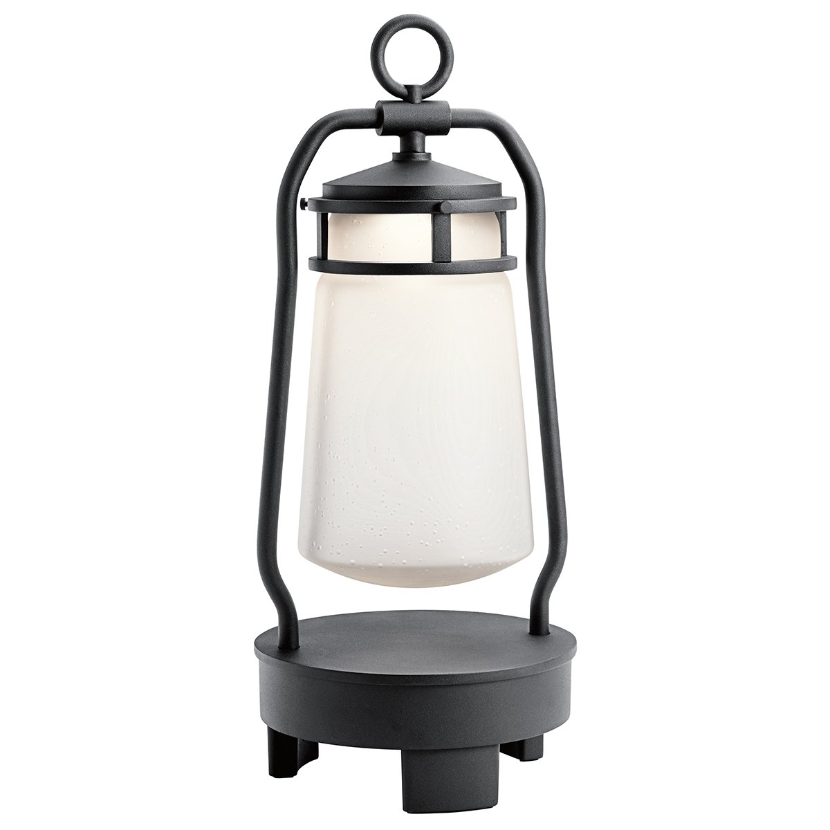 Elstead Lighting Lyndon Portable Bluetooth Speaker Lantern - EU Plug schwarz IP44
