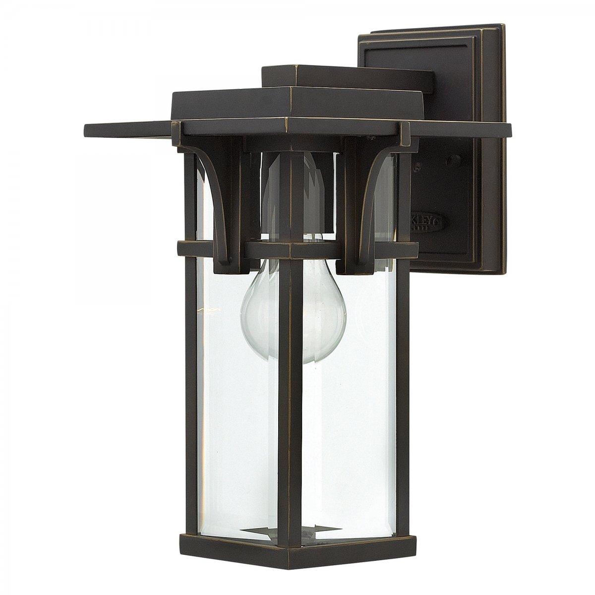 Elstead Lighting Manhattan Outdoor 1-Light Small Wandleuchte Bronze IP44